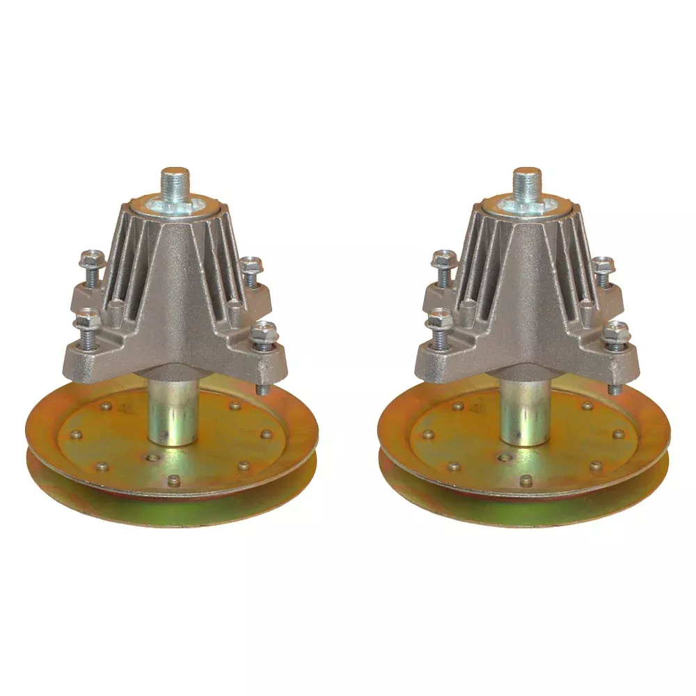 (2) 618-04636 Spindle Assemblies Fits Cub Cadet 46" Deck Models: LTX1045 LTX1046