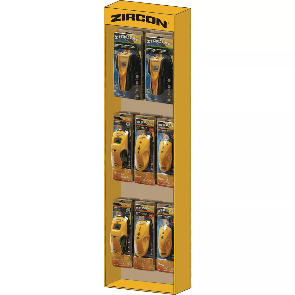 Zircon Stud Finder Sidekick Display (17-Piece)